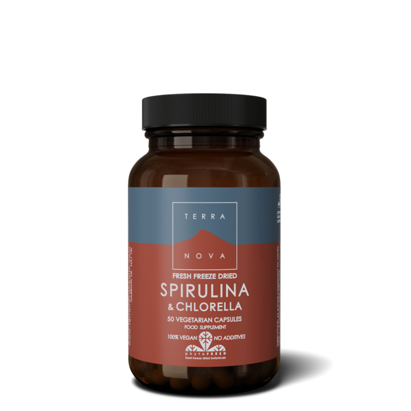 Spirulina & Chlorella Capsules 50's
